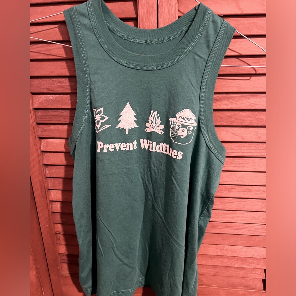 Prevent Wildfires Tank 🔥 🐻 🌲